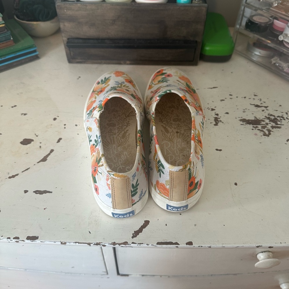 Ked’s x Rifle Paper Floral Slip-On Canvas Shoes - Picture 4 of 4